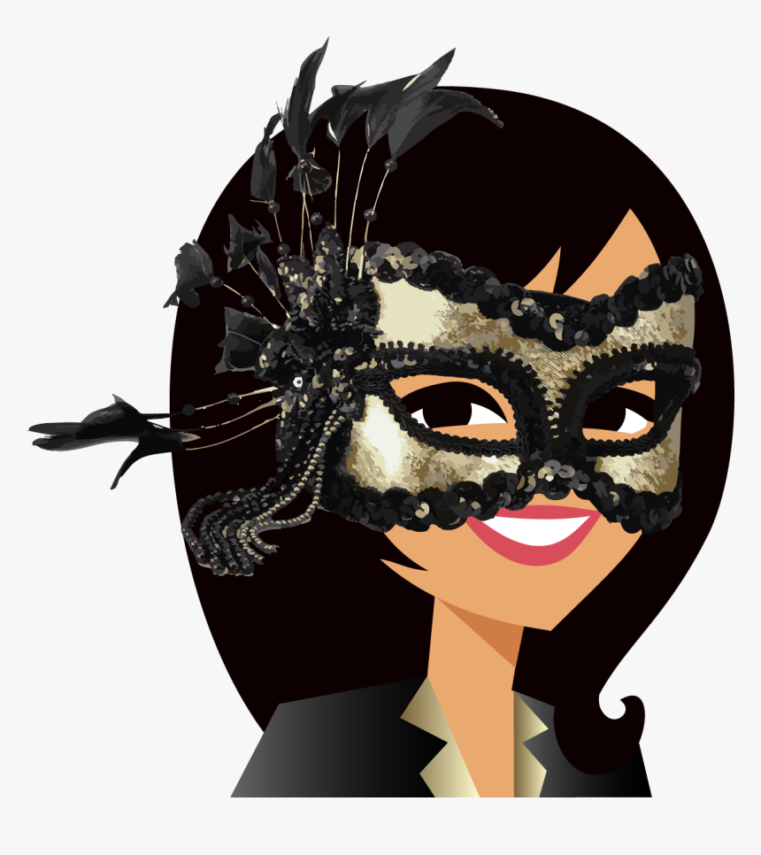 Transparent Scream Mask Png - Masque, Png Download