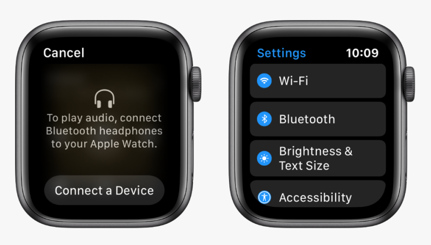 If You Switch The Audio Source To Your Apple Watch - Golf App For Apple Watch, HD Png Download