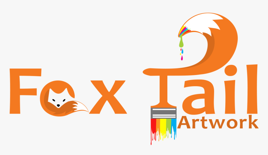 Fox Tail Artwork - Graphic Design, HD Png Download