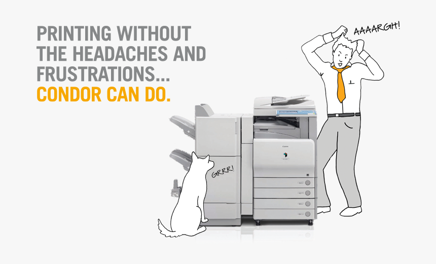 Printing Without The Headaches And Frustrations Condor - Canon Irc2380i, HD Png Download