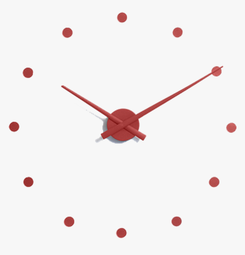 Productimage0 - Červené Nástěnné Hodiny, HD Png Download