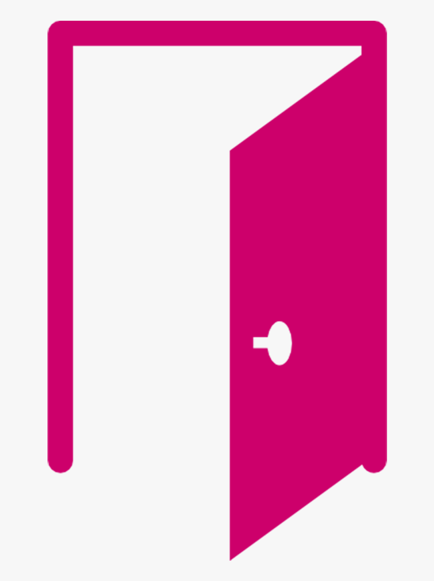Door Icon Pink Hd Png Download Transparent Png Image Pngitem