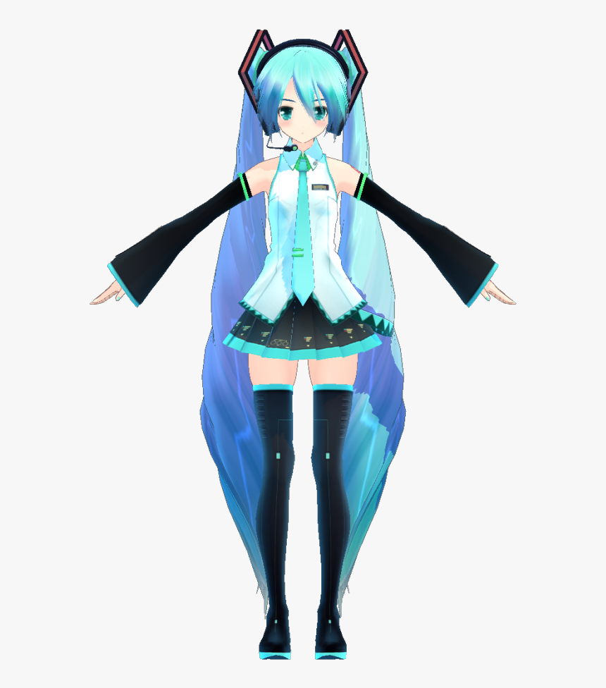 Miku By Onda - Mmd Onda Style Miku, HD Png Download