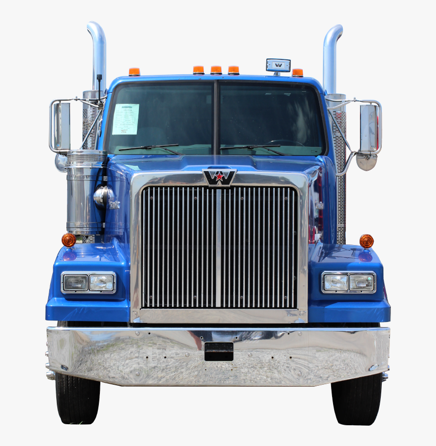 Blue Western Star Truck, HD Png Download