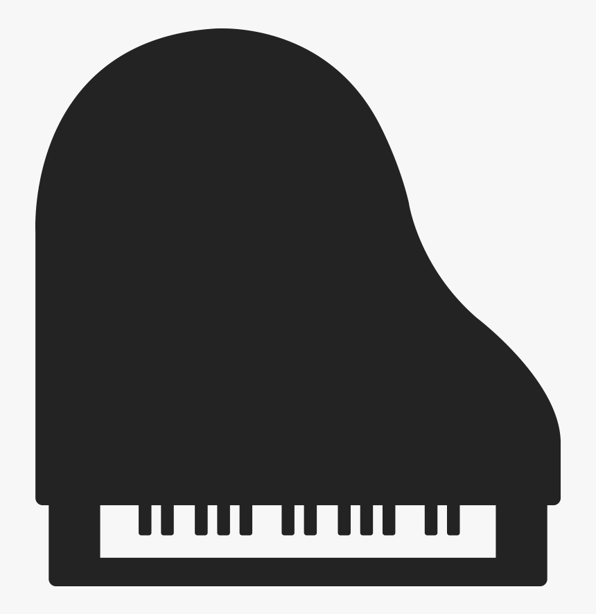 Grand Piano Icon - ピアノ イラスト 平面, HD Png Download