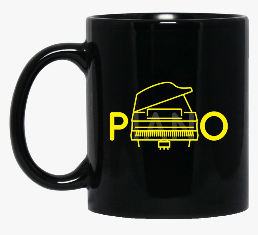 Piano Icon Mug 
 Class - Coffee Heart And Brain, HD Png Download