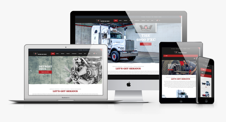 Western Star Trucks Offers A Next Level - Web Design, HD Png Download