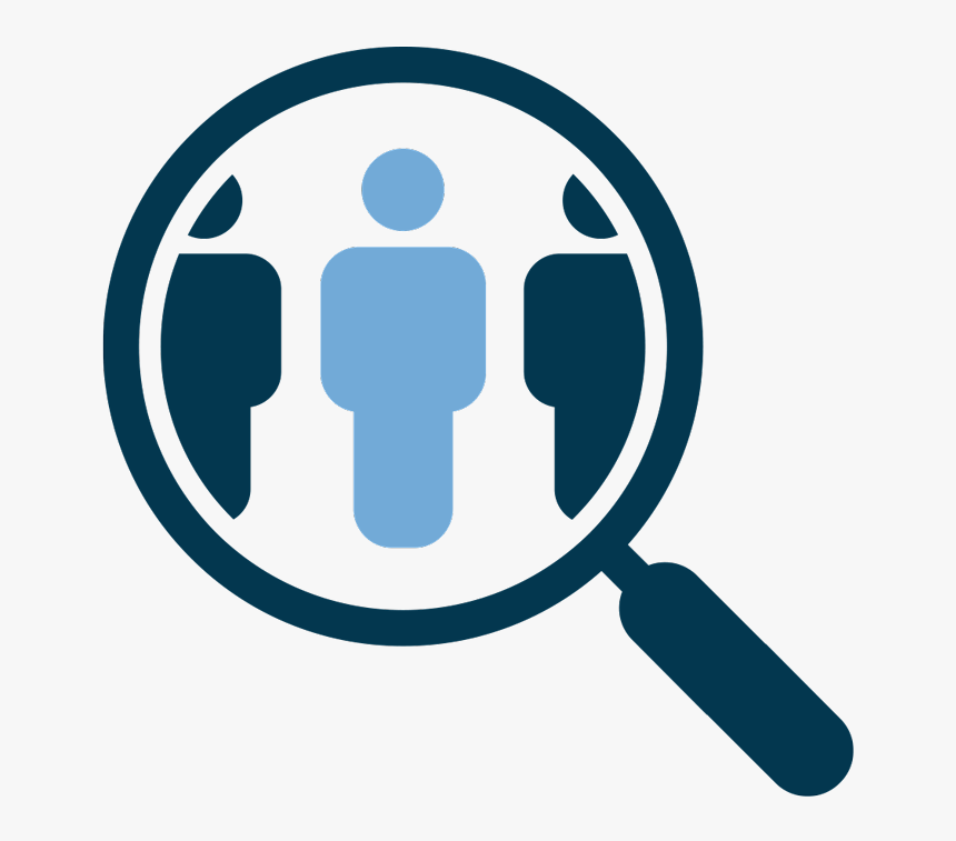 Magnifying Glass Search People, HD Png Download