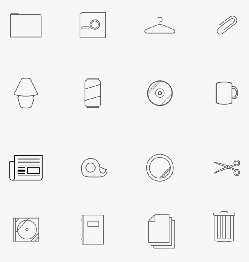 Transparent Staff Icon Png - Black-and-white, Png Download