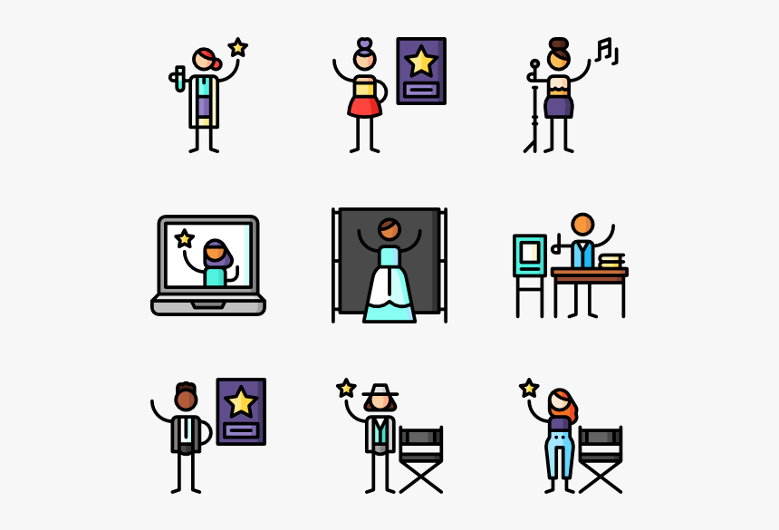 Fame - Cartoon, HD Png Download