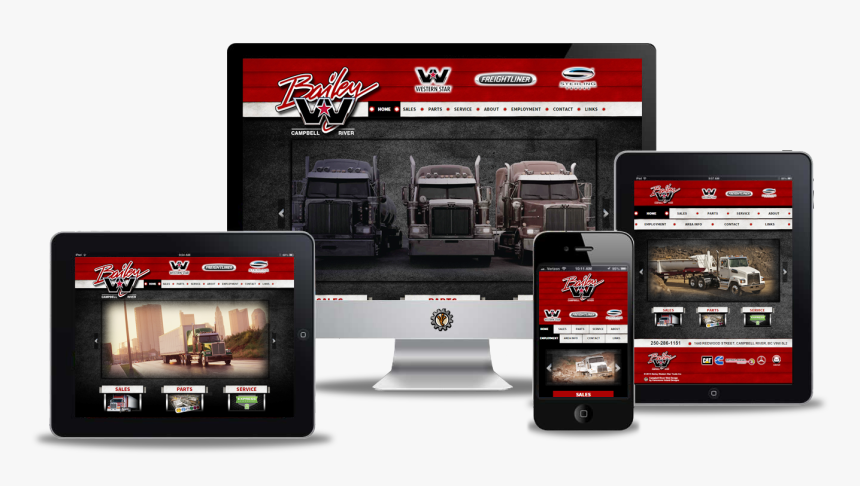 Bailey Western Star Website Designed By Vancouver Island - Nintendo Ds, HD Png Download