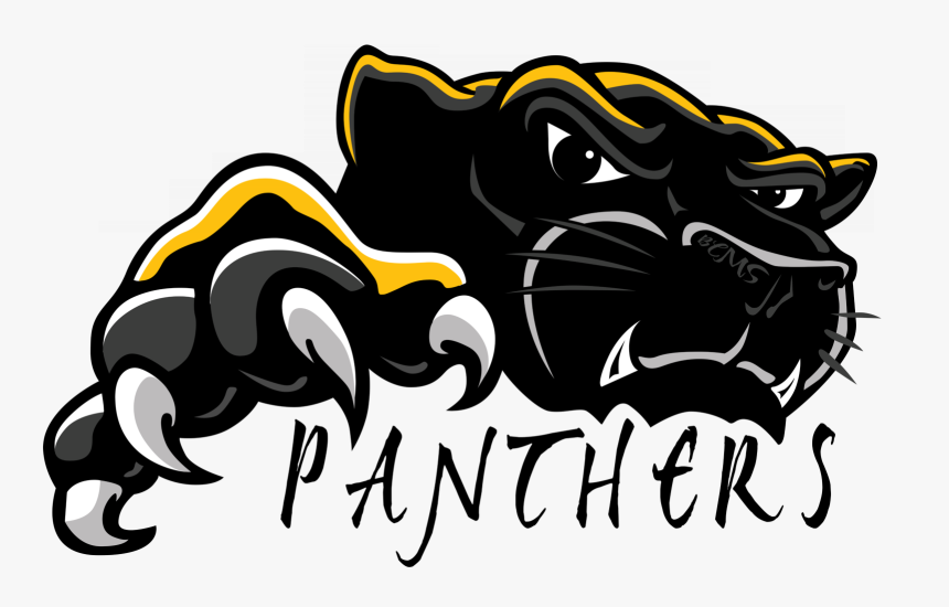 Yearbook Clipart Transparent Background - Panther Logo, HD Png Download