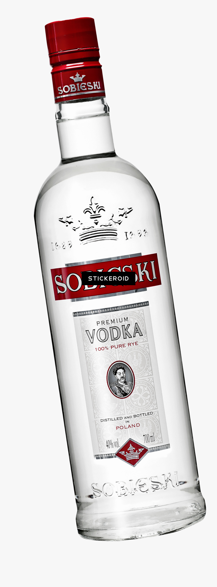 Vodka Png - Sobieski Vodka, Transparent Png