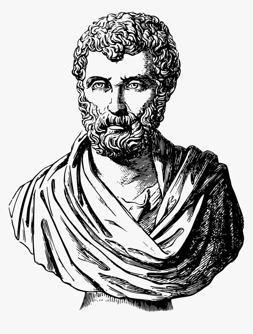 Herodotus Clip Arts - Herodotus Black And White, HD Png Download
