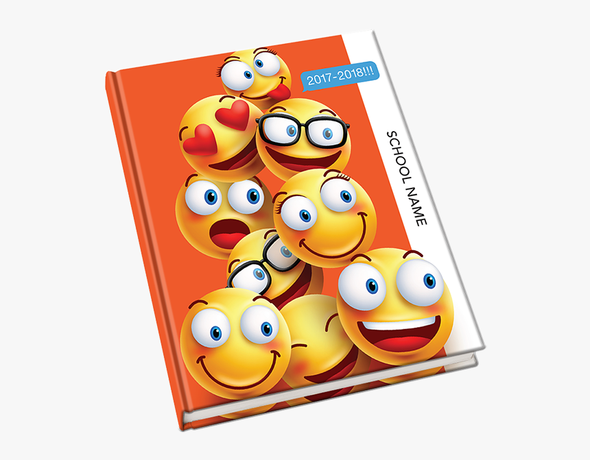 Emoji Yearbook Cover , Png Download - Yearbook Covers, Transparent Png
