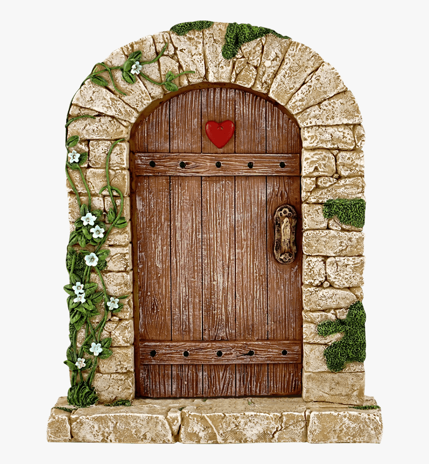 Cobblestone Fairy Door - Cobblestone Door, HD Png Download