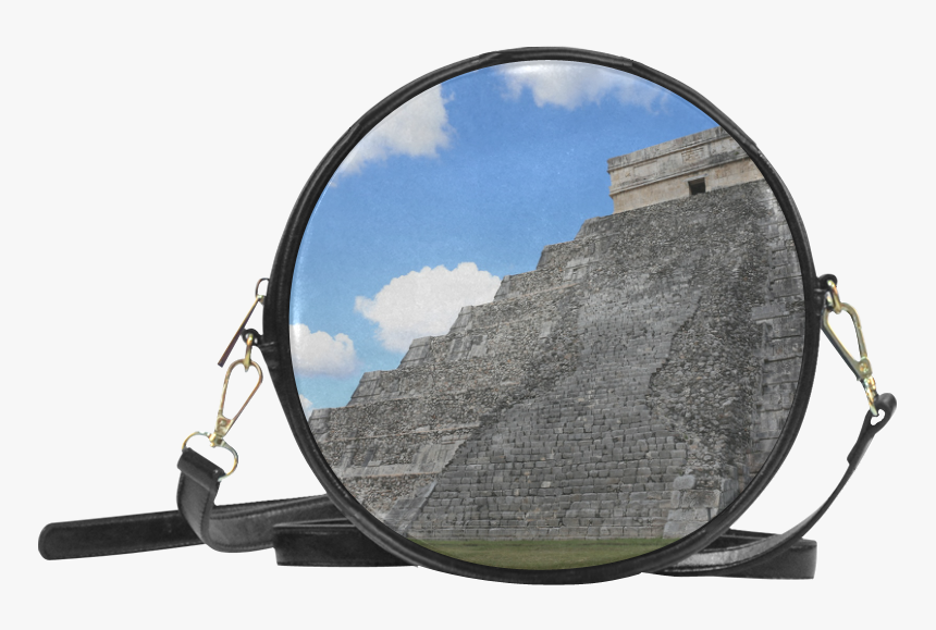 Chichen Itza Round Sling Bag - Marinettes Bag, HD Png Download