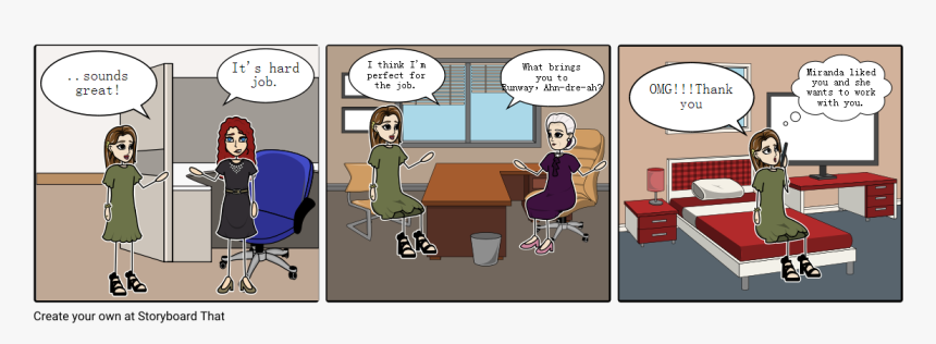 Storyboards Devil Wears Prada, HD Png Download