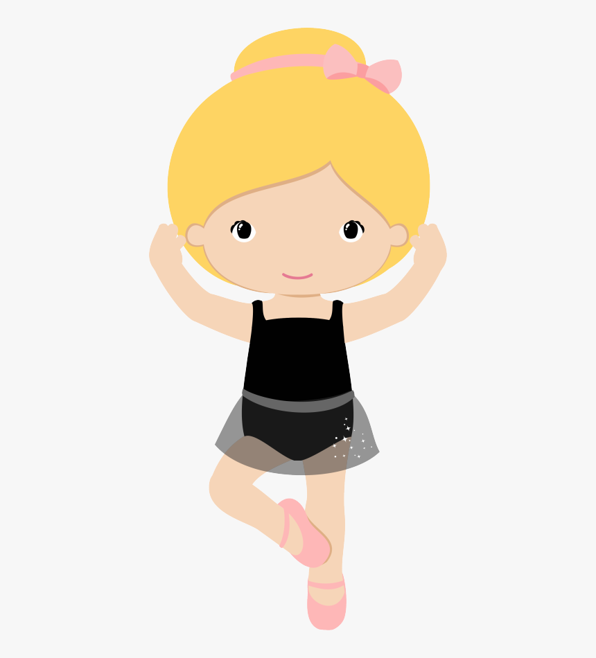 Transparent Dance Party Clipart - Desenho De Bailarina, HD Png Download