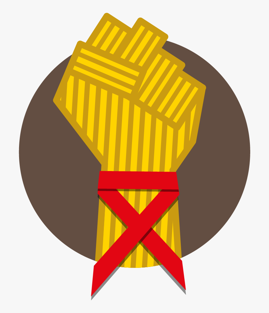 Yule Goat Activist Icon Julbock Fist Activism Straw - Emblem, HD Png Download