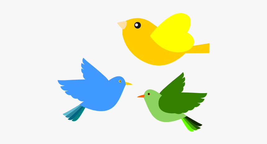Twitter Bird Tweet Tweet 65 555px - Clipart Transparent Background Bird Png, Png Download