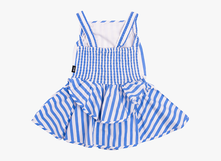 Rock Your Baby Blue Stripe Lana Romper Dress - Applikationen Für Jungs Selber Machen, HD Png Download