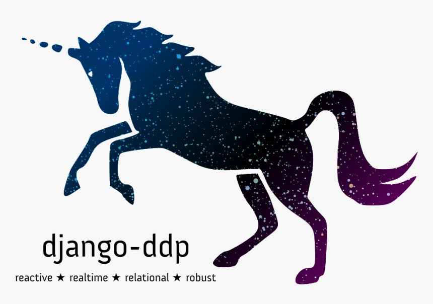 Django-ddp Reactive ★ Realtime ★ Relational ★ Robust - Invisible Pink Unicorn, HD Png Download