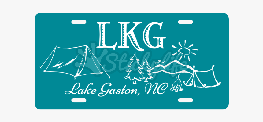 Monogram License Plate - Graphic Design, HD Png Download
