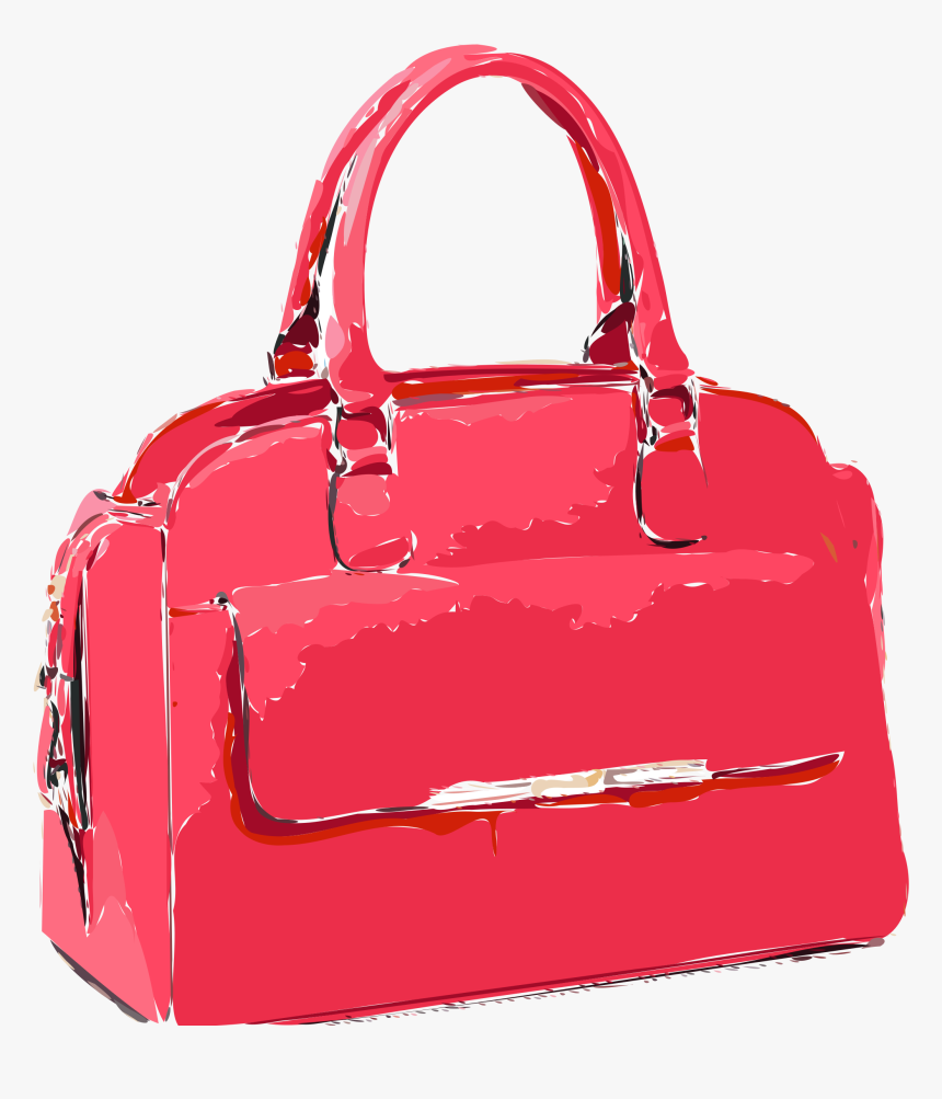 Bright Pink Bag Clip Arts - Wallet, HD Png Download