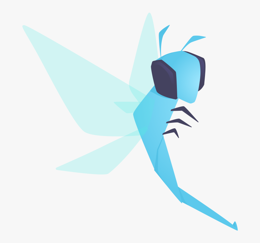 Hypothesis-dragonfly - Origami, HD Png Download