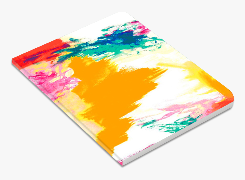 Color Splash Designer Notebook - Visual Arts, HD Png Download