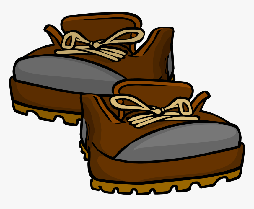 Club Penguin Wiki - Club Penguin Hiking Boots, HD Png Download