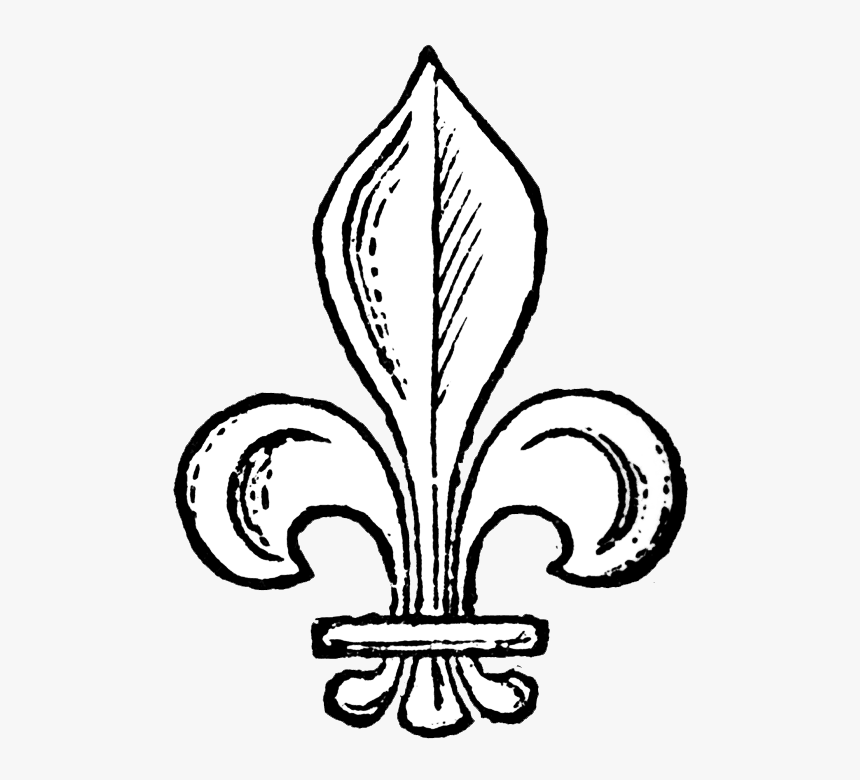Heraldic Fleur De Lis, HD Png Download