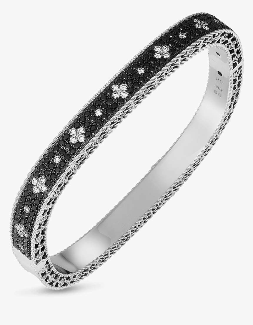 Roberto Coin Black Diamond Bracelet, HD Png Download