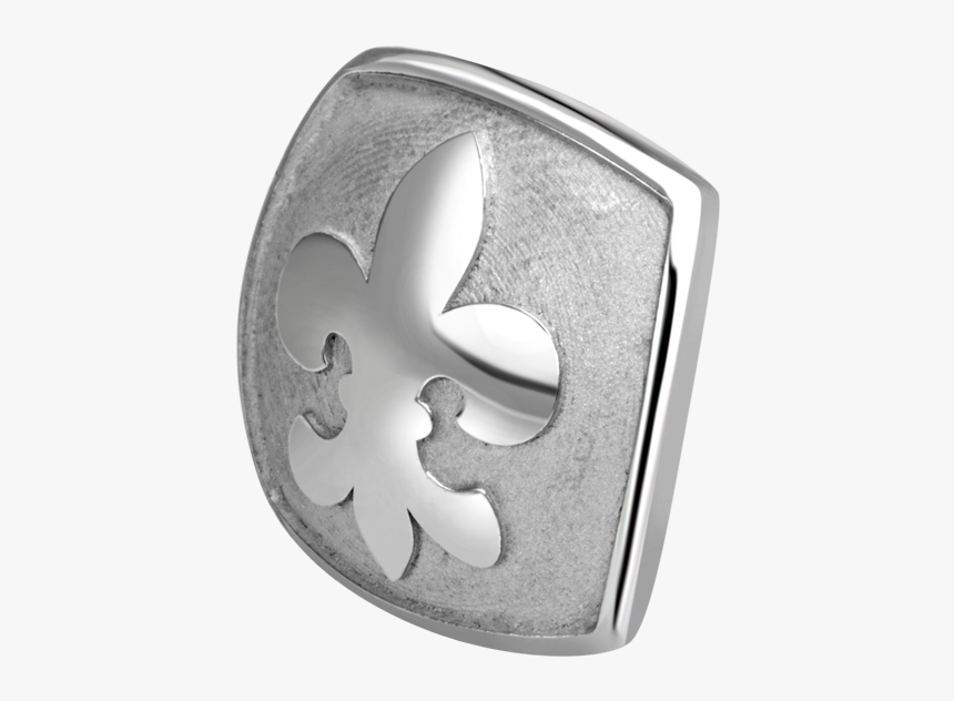 Square White Fleur De Lis Head, Preziose, Sevenfifty, - Ring, HD Png Download