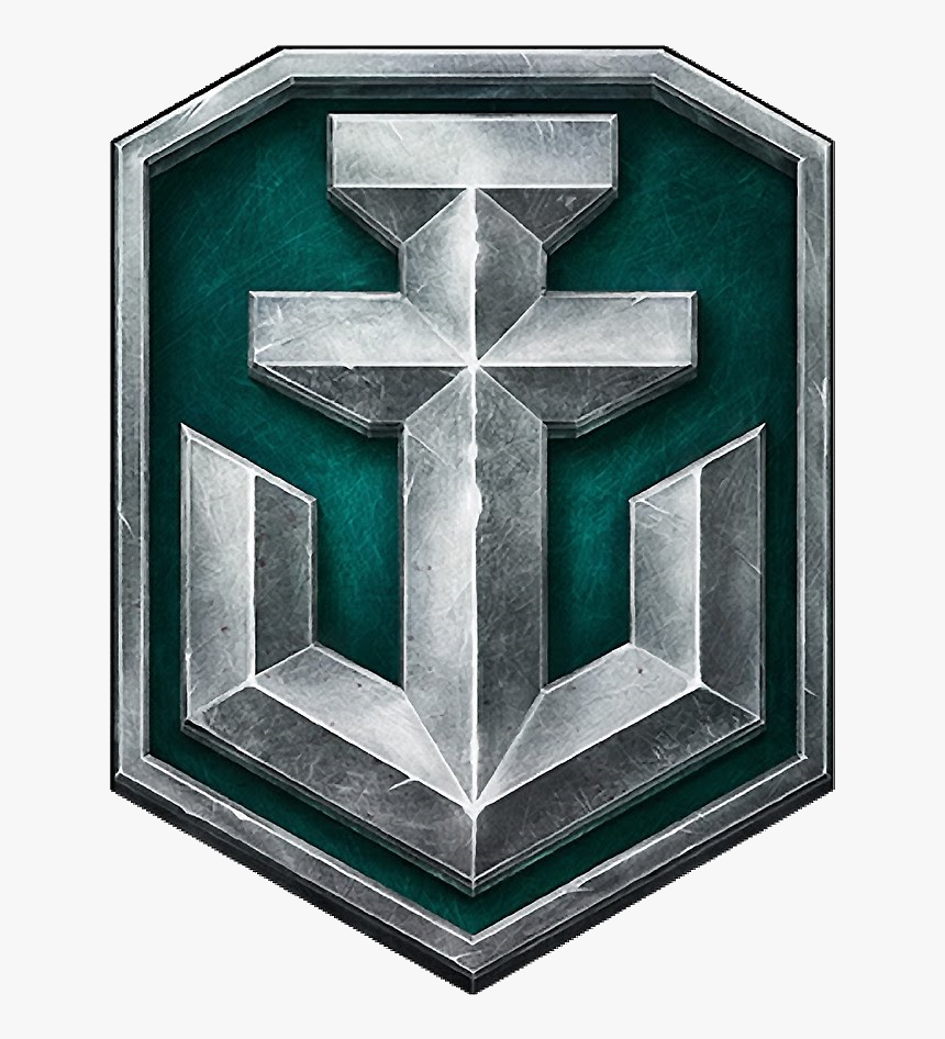 Transparent World Of Warships Logo Png - World Of Warships Zeichen, Png Download