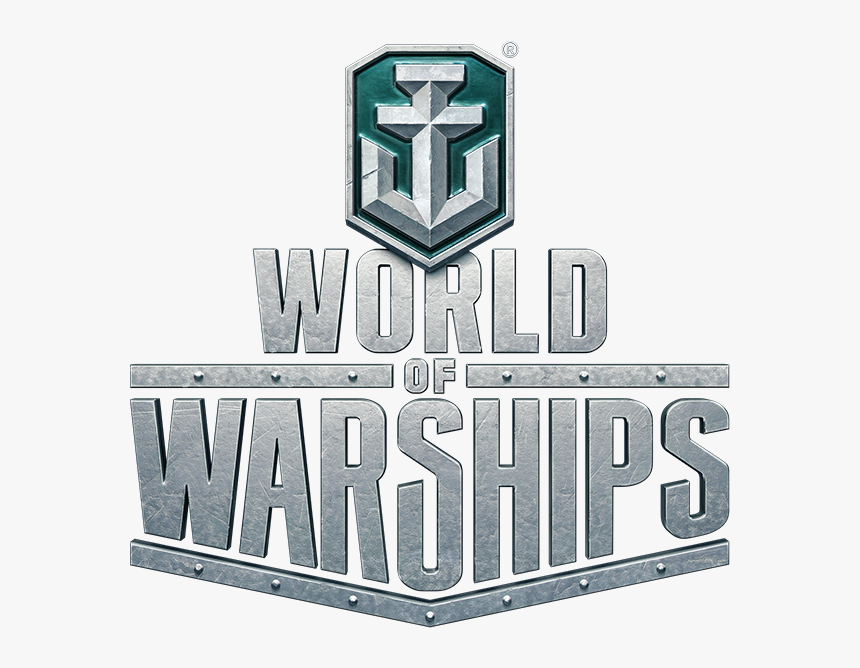 Wg Wows Logo Mainversion R Fullcolor Eng - World Of Warship Logo, HD Png Download