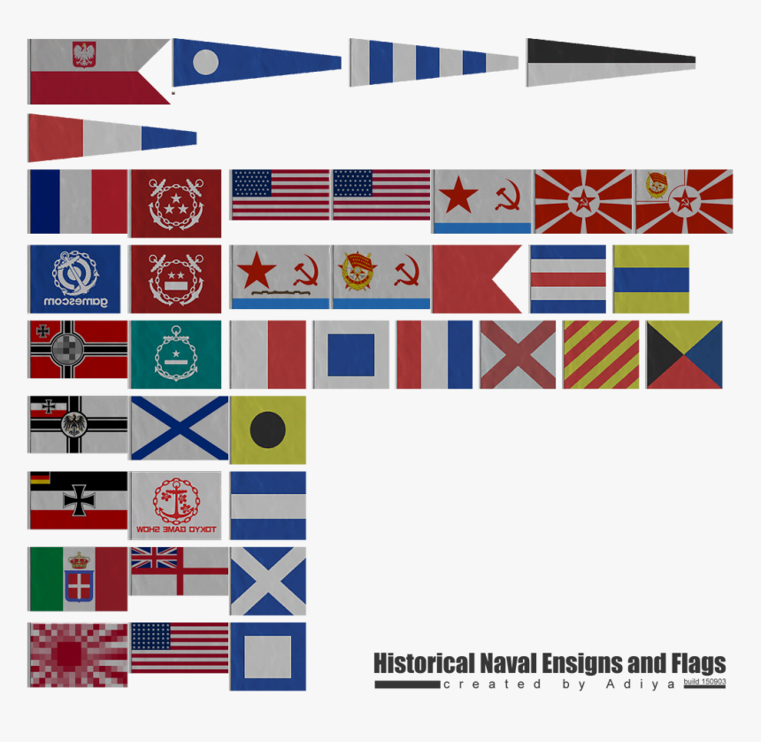 All Flags In World Of Warships, HD Png Download , Transparent Png Image