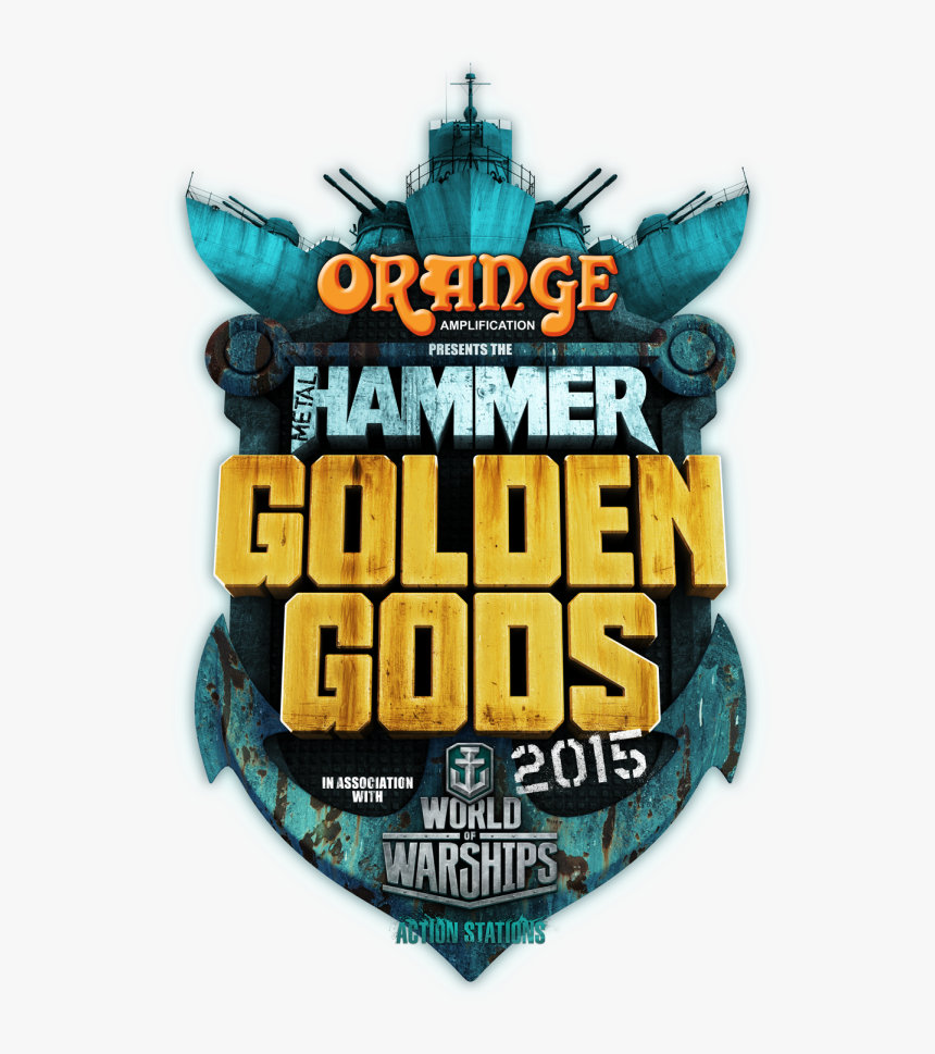 Orange Amplification Presents The Metal Hammer Golden - World Of Warships, HD Png Download