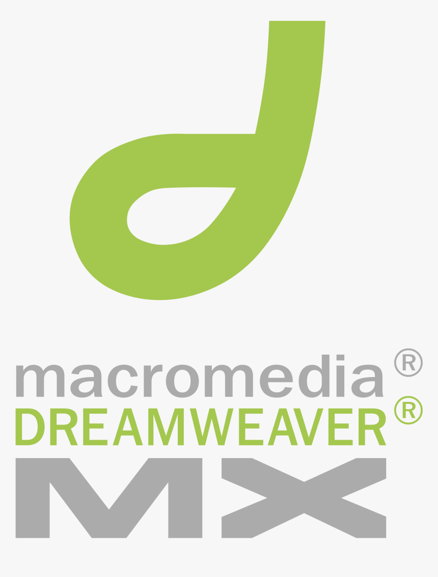 Macromedia Dreamweaver Mx Logo Png Transparent - Macro Dreamweaver Logo Vector, Png Download