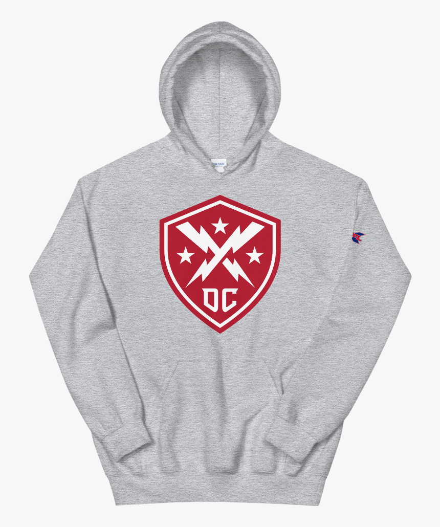 Dc Defenders Official Logo Pullover Hoodie Sweatshirt - Hoodie, HD Png Download