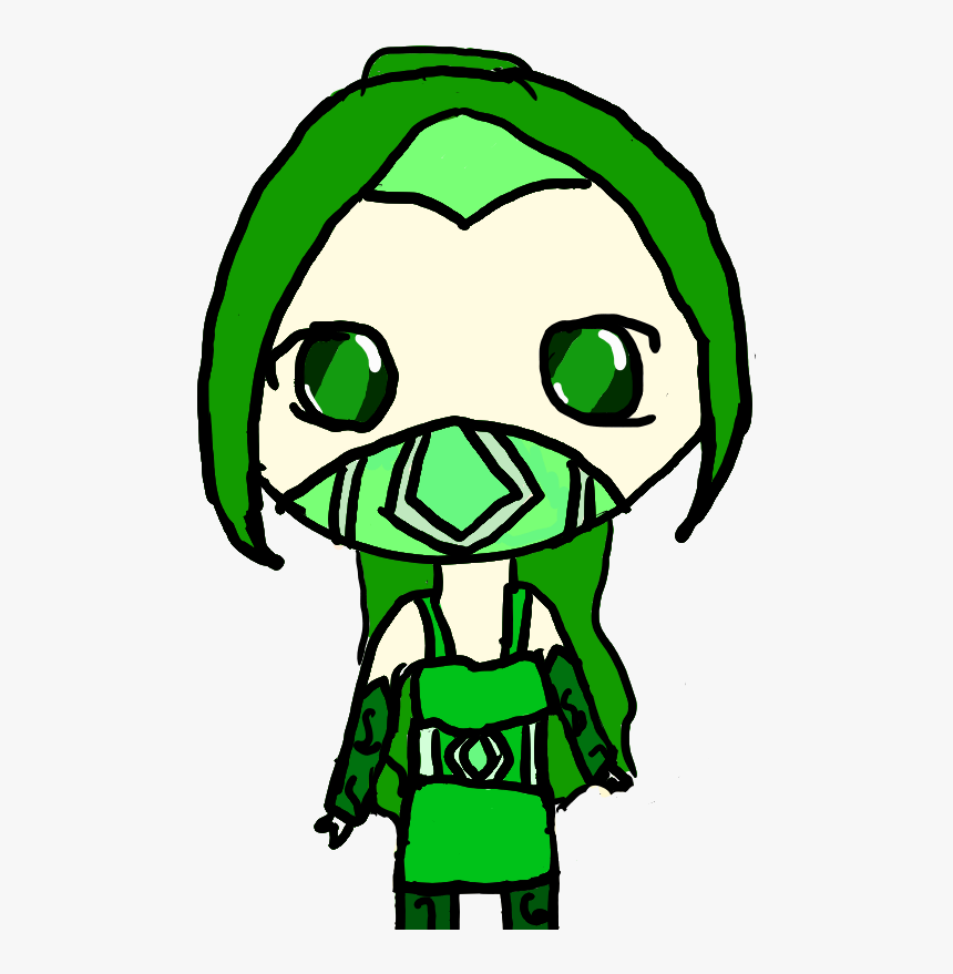 Akali Drawing - League Of Legends Drawing Little, HD Png Download