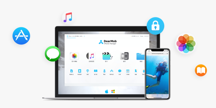 Dearmob Iphone Manager - App Store, HD Png Download
