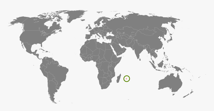 Mauritius And India Map, HD Png Download