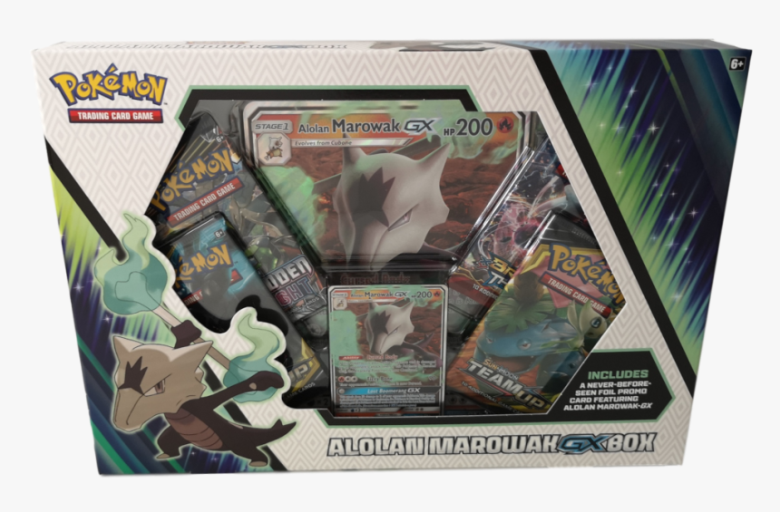Alolan Marowak Gx Box, HD Png Download