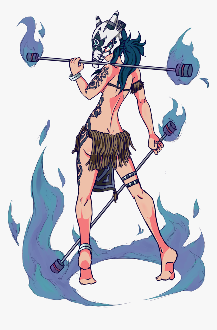 Transparent Marowak Png - Pokemon Alolan Marowak Human, Png Download