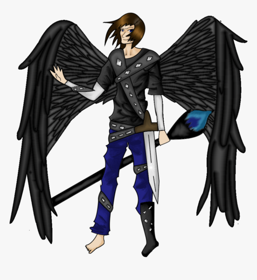 Dark Angel Transparent - Fantasy Angel Art Transparent, HD Png Download