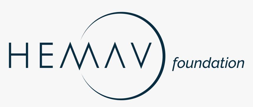 Hemav Logo Foundation 2017 Tagline Azul - Circle, HD Png Download