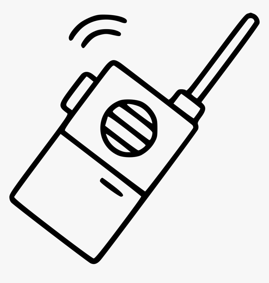 Radio Set Transceiver Portable Walkie Antenna Wave - Deerc De25, HD Png Download