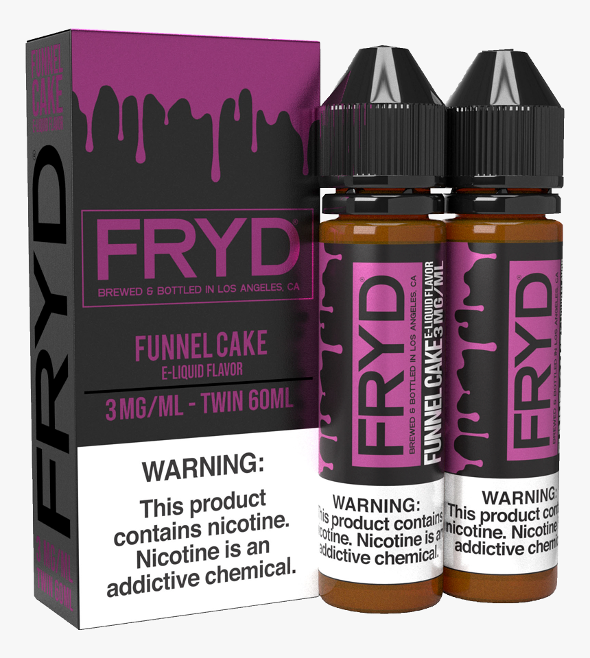 Funnel Cake 120ml By Fryd E-liquid 
 Class - Fryd Fennel Cake, HD Png Download